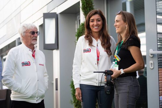 Bernie Ecclestone (GBR) and his wife Fabiana Flosi (BRA).
28.09.2019. Formula 1 World Championship, Rd 16, Russian Grand Prix, Sochi Autodrom, Sochi, Russia, Qualifying Day.
- www.xpbimages.com, EMail: requests@xpbimages.com - copy of publication required for printed pictures. Every used picture is fee-liable. © Copyright: Bearne / XPB Images