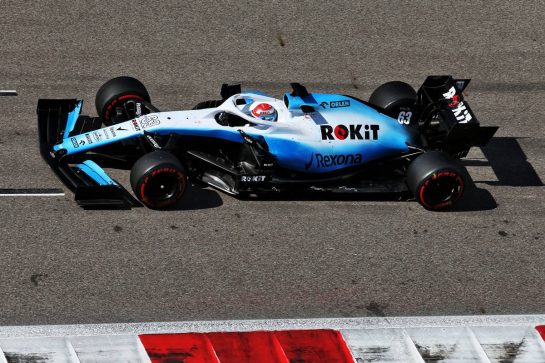 George Russell (GBR) Williams Racing FW42.
29.09.2019. Formula 1 World Championship, Rd 16, Russian Grand Prix, Sochi Autodrom, Sochi, Russia, Race Day.
- www.xpbimages.com, EMail: requests@xpbimages.com - copy of publication required for printed pictures. Every used picture is fee-liable. © Copyright: Moy / XPB Images