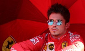 Leclerc on duty for Ferrari 18-inch tyre test at Jerez