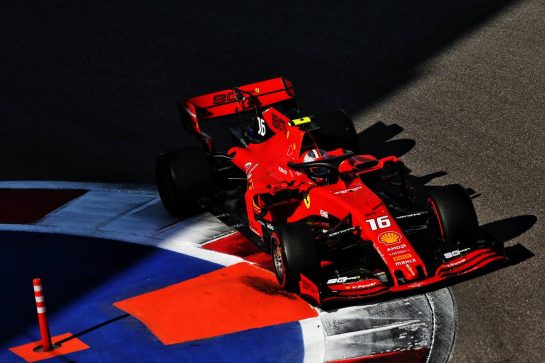 Charles Leclerc (MON) Ferrari SF90.
29.09.2019. Formula 1 World Championship, Rd 16, Russian Grand Prix, Sochi Autodrom, Sochi, Russia, Race Day.
- www.xpbimages.com, EMail: requests@xpbimages.com - copy of publication required for printed pictures. Every used picture is fee-liable. © Copyright: Moy / XPB Images