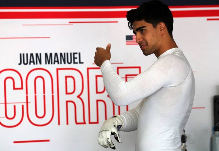 Free Practice, Juan Manuel Correa (USA) Sauber Junior Team by Charouz