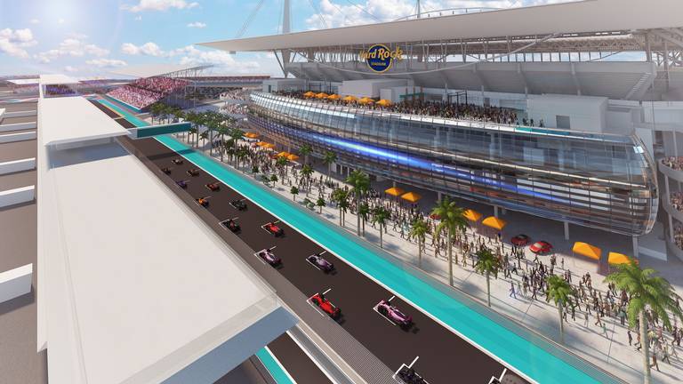 Hard Rock Stadium on road to glory with F1 and FIFA –