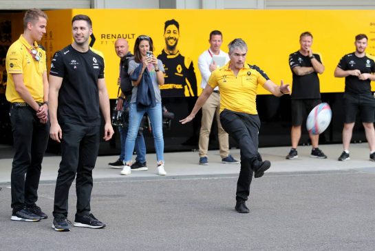 Nick Chester (GBR), Renault Sport F1 Team Chassis Technical Director 
10.10.2019. Formula 1 World Championship, Rd 17, Japanese Grand Prix, Suzuka, Japan, Preparation Day.
- www.xpbimages.com, EMail: requests@xpbimages.com - copy of publication required for printed pictures. Every used picture is fee-liable. © Copyright: Charniaux / XPB Images