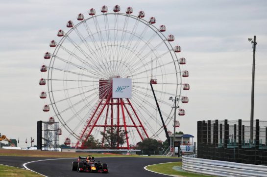 Max Verstappen (NLD) Red Bull Racing RB15.
11.10.2019. Formula 1 World Championship, Rd 17, Japanese Grand Prix, Suzuka, Japan, Practice Day.
- www.xpbimages.com, EMail: requests@xpbimages.com - copy of publication required for printed pictures. Every used picture is fee-liable. © Copyright: Filipe / XPB Images