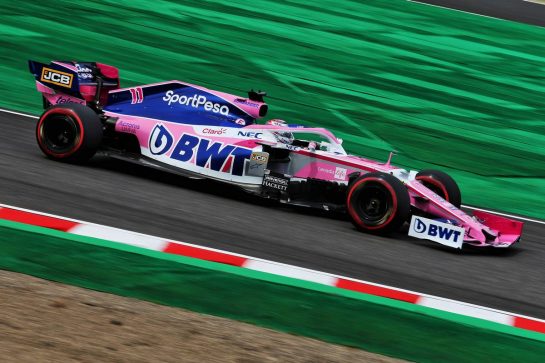 Sergio Perez (MEX) Racing Point F1 Team RP19.
11.10.2019. Formula 1 World Championship, Rd 17, Japanese Grand Prix, Suzuka, Japan, Practice Day.
- www.xpbimages.com, EMail: requests@xpbimages.com - copy of publication required for printed pictures. Every used picture is fee-liable. © Copyright: Moy / XPB Images