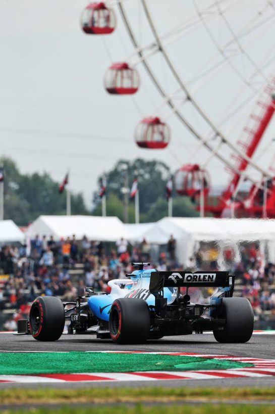 George Russell (GBR) Williams Racing FW42.
11.10.2019. Formula 1 World Championship, Rd 17, Japanese Grand Prix, Suzuka, Japan, Practice Day.
- www.xpbimages.com, EMail: requests@xpbimages.com - copy of publication required for printed pictures. Every used picture is fee-liable. © Copyright: Moy / XPB Images