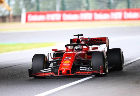 Sebastian Vettel (GER) Ferrari SF90.
11.10.2019. Formula 1 World Championship, Rd 17, Japanese Grand Prix, Suzuka, Japan, Practice Day.
- www.xpbimages.com, EMail: requests@xpbimages.com - copy of publication required for printed pictures. Every used picture is fee-liable. © Copyright: Filipe / XPB Images