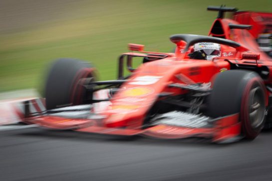 Sebastian Vettel (GER) Ferrari SF90.
11.10.2019. Formula 1 World Championship, Rd 17, Japanese Grand Prix, Suzuka, Japan, Practice Day.
- www.xpbimages.com, EMail: requests@xpbimages.com - copy of publication required for printed pictures. Every used picture is fee-liable. © Copyright: Bearne / XPB Images