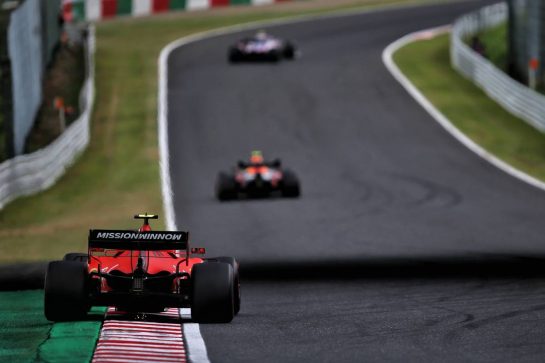 Charles Leclerc (MON) Ferrari SF90.
11.10.2019. Formula 1 World Championship, Rd 17, Japanese Grand Prix, Suzuka, Japan, Practice Day.
- www.xpbimages.com, EMail: requests@xpbimages.com - copy of publication required for printed pictures. Every used picture is fee-liable. © Copyright: Filipe / XPB Images