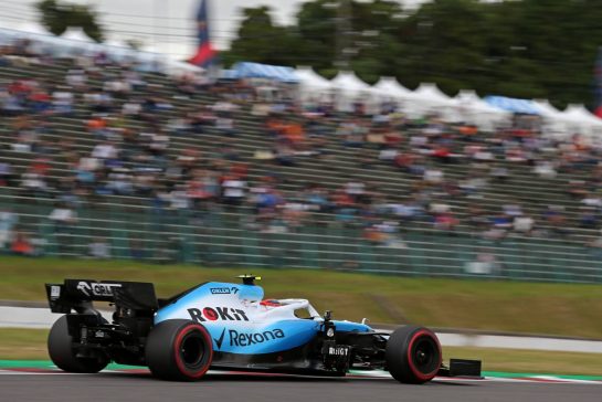 Robert Kubica (POL), Williams F1 Team 
11.10.2019. Formula 1 World Championship, Rd 17, Japanese Grand Prix, Suzuka, Japan, Practice Day.
- www.xpbimages.com, EMail: requests@xpbimages.com - copy of publication required for printed pictures. Every used picture is fee-liable. © Copyright: Charniaux / XPB Images