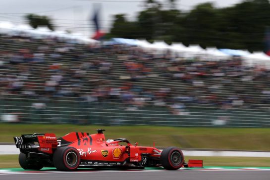 Sebastian Vettel (GER), Scuderia Ferrari 
11.10.2019. Formula 1 World Championship, Rd 17, Japanese Grand Prix, Suzuka, Japan, Practice Day.
- www.xpbimages.com, EMail: requests@xpbimages.com - copy of publication required for printed pictures. Every used picture is fee-liable. © Copyright: Charniaux / XPB Images