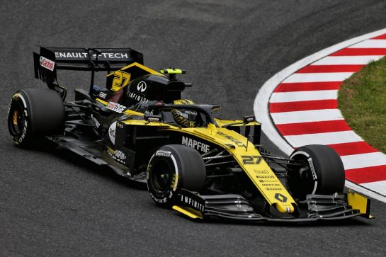 Nico Hulkenberg (GER) Renault F1 Team RS19.
11.10.2019. Formula 1 World Championship, Rd 17, Japanese Grand Prix, Suzuka, Japan, Practice Day.
- www.xpbimages.com, EMail: requests@xpbimages.com - copy of publication required for printed pictures. Every used picture is fee-liable. © Copyright: Moy / XPB Images