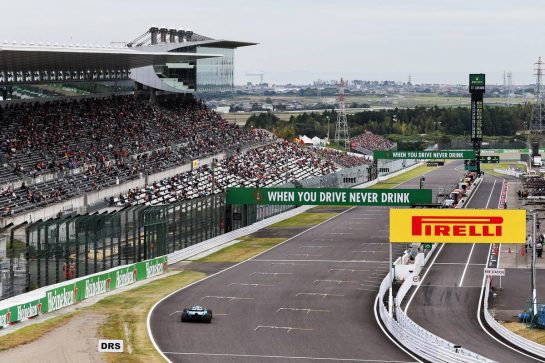 George Russell (GBR) Williams Racing FW42.
11.10.2019. Formula 1 World Championship, Rd 17, Japanese Grand Prix, Suzuka, Japan, Practice Day.
- www.xpbimages.com, EMail: requests@xpbimages.com - copy of publication required for printed pictures. Every used picture is fee-liable. © Copyright: Moy / XPB Images