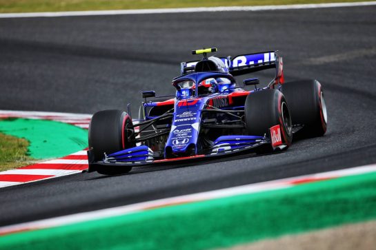 Pierre Gasly (FRA) Scuderia Toro Rosso STR14.
11.10.2019. Formula 1 World Championship, Rd 17, Japanese Grand Prix, Suzuka, Japan, Practice Day.
- www.xpbimages.com, EMail: requests@xpbimages.com - copy of publication required for printed pictures. Every used picture is fee-liable. © Copyright: Filipe / XPB Images