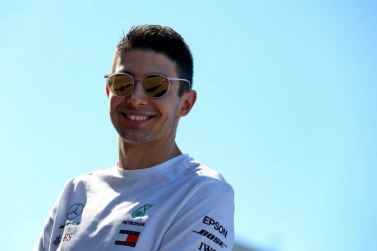 Esteban Ocon (FRA) Mercedes AMG F1 Reserve Driver.
13.10.2019. Formula 1 World Championship, Rd 17, Japanese Grand Prix, Suzuka, Japan, Sunday.
- www.xpbimages.com, EMail: requests@xpbimages.com - copy of publication required for printed pictures. Every used picture is fee-liable. © Copyright: Moy / XPB Images