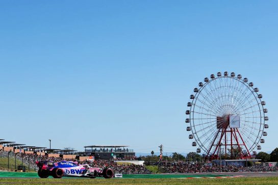 Lance Stroll (CDN) Racing Point F1 Team RP19.
13.10.2019. Formula 1 World Championship, Rd 17, Japanese Grand Prix, Suzuka, Japan, Sunday.
- www.xpbimages.com, EMail: requests@xpbimages.com - copy of publication required for printed pictures. Every used picture is fee-liable. © Copyright: Moy / XPB Images