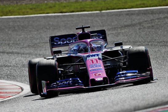 Sergio Perez (MEX) Racing Point F1 Team RP19.
13.10.2019. Formula 1 World Championship, Rd 17, Japanese Grand Prix, Suzuka, Japan, Sunday.
- www.xpbimages.com, EMail: requests@xpbimages.com - copy of publication required for printed pictures. Every used picture is fee-liable. © Copyright: Bearne / XPB Images
