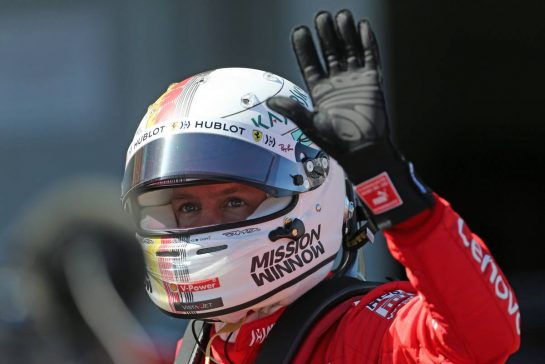 Sebastian Vettel (GER), Scuderia Ferrari 
13.10.2019. Formula 1 World Championship, Rd 17, Japanese Grand Prix, Suzuka, Japan, Race Day. Sunday qualifying 
- www.xpbimages.com, EMail: requests@xpbimages.com - copy of publication required for printed pictures. Every used picture is fee-liable. © Copyright: Charniaux / XPB Images