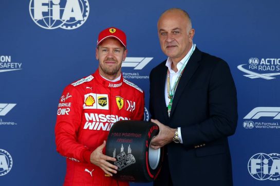Sebastian Vettel (GER) Ferrari SF90.
13.10.2019. Formula 1 World Championship, Rd 17, Japanese Grand Prix, Suzuka, Japan, Qualifying Day.
- www.xpbimages.com, EMail: requests@xpbimages.com - copy of publication required for printed pictures. Every used picture is fee-liable. © Copyright: Batchelor / XPB Images