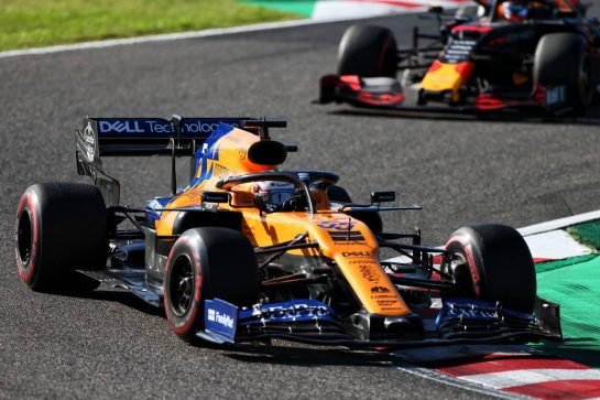 Carlos Sainz Jr (ESP) McLaren MCL34.
13.10.2019. Formula 1 World Championship, Rd 17, Japanese Grand Prix, Suzuka, Japan, Sunday.
- www.xpbimages.com, EMail: requests@xpbimages.com - copy of publication required for printed pictures. Every used picture is fee-liable. © Copyright: Moy / XPB Images
