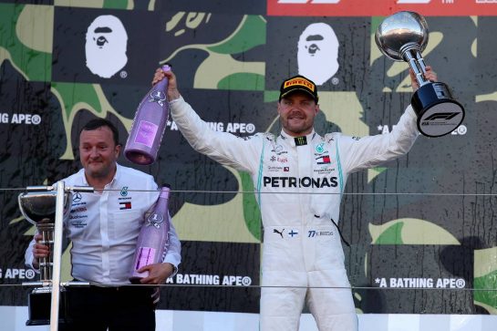 1st place Valtteri Bottas (FIN) Mercedes AMG F1 W10.
13.10.2019. Formula 1 World Championship, Rd 17, Japanese Grand Prix, Suzuka, Japan, Race Day.
- www.xpbimages.com, EMail: requests@xpbimages.com - copy of publication required for printed pictures. Every used picture is fee-liable. © Copyright: Batchelor / XPB Images