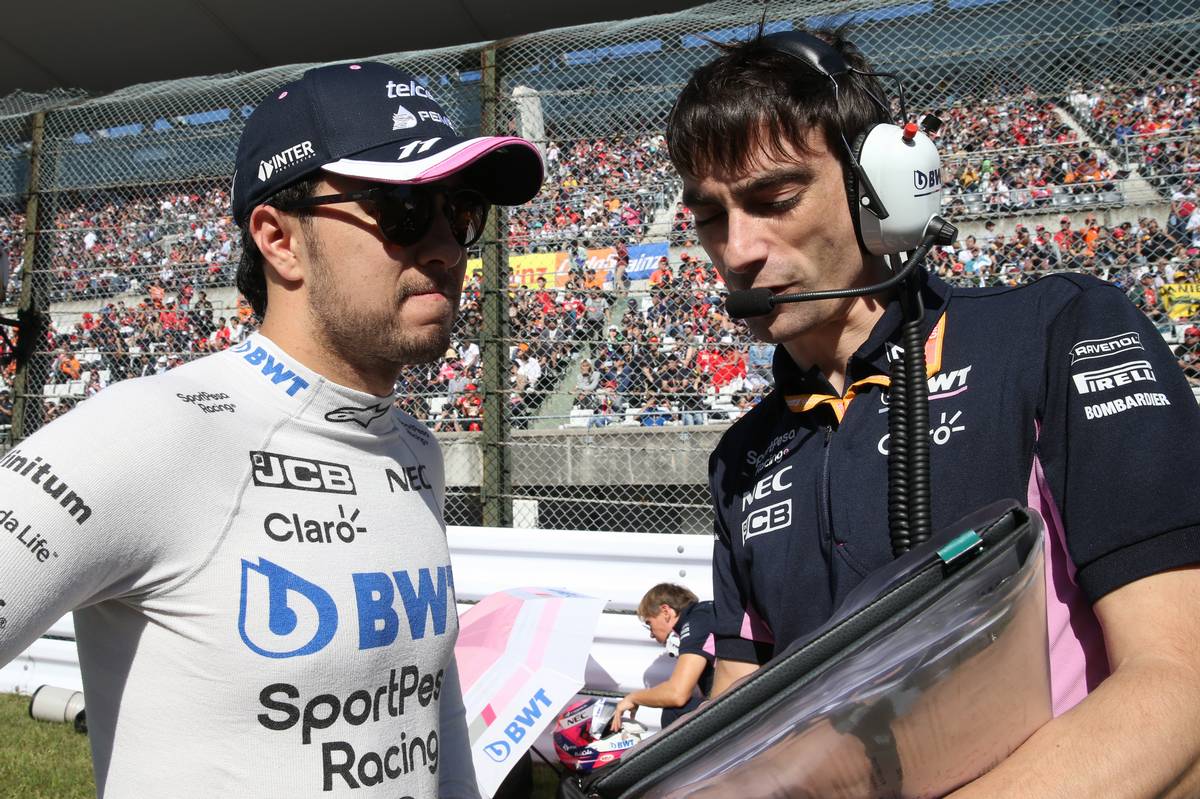 Sergio Perez (MEX) Racing Point F1 Team RP19.