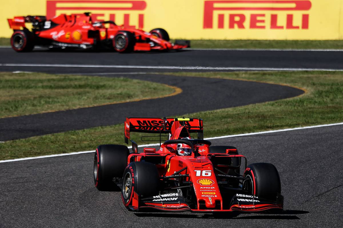 Charles Leclerc (MON) Ferrari SF90.