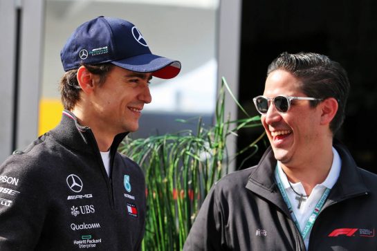 Esteban Gutierrez (MEX) Mercedes AMG F1.
24.10.2019. Formula 1 World Championship, Rd 18, Mexican Grand Prix, Mexico City, Mexico, Preparation Day.
- www.xpbimages.com, EMail: requests@xpbimages.com © Copyright: Moy / XPB Images
