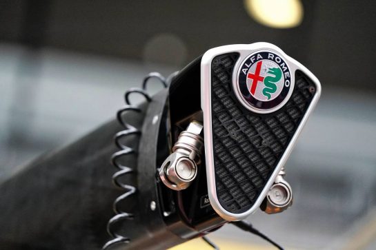 Alfa Romeo Racing pit stop equipment.
24.10.2019. Formula 1 World Championship, Rd 18, Mexican Grand Prix, Mexico City, Mexico, Preparation Day.
- www.xpbimages.com, EMail: requests@xpbimages.com © Copyright: Dungan / XPB Images