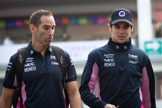 Lance Stroll (CDN) Racing Point F1 Team.
25.10.2019. Formula 1 World Championship, Rd 18, Mexican Grand Prix, Mexico City, Mexico, Practice Day.
- www.xpbimages.com, EMail: requests@xpbimages.com © Copyright: Bearne / XPB Images