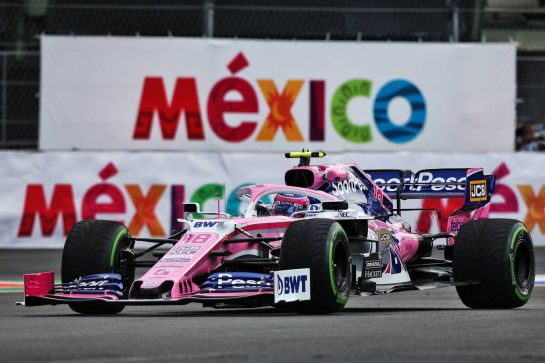 Lance Stroll (CDN) Racing Point F1 Team RP19.
25.10.2019. Formula 1 World Championship, Rd 18, Mexican Grand Prix, Mexico City, Mexico, Practice Day.
- www.xpbimages.com, EMail: requests@xpbimages.com © Copyright: Moy / XPB Images