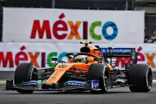 Lando Norris (GBR) McLaren MCL34.
25.10.2019. Formula 1 World Championship, Rd 18, Mexican Grand Prix, Mexico City, Mexico, Practice Day.
- www.xpbimages.com, EMail: requests@xpbimages.com © Copyright: Moy / XPB Images