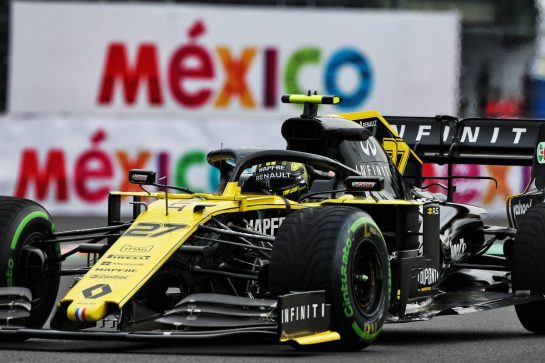 Nico Hulkenberg (GER) Renault F1 Team RS19.
25.10.2019. Formula 1 World Championship, Rd 18, Mexican Grand Prix, Mexico City, Mexico, Practice Day.
- www.xpbimages.com, EMail: requests@xpbimages.com © Copyright: Moy / XPB Images