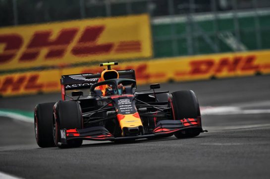 Alexander Albon (THA) Red Bull Racing RB15.
25.10.2019. Formula 1 World Championship, Rd 18, Mexican Grand Prix, Mexico City, Mexico, Practice Day.
- www.xpbimages.com, EMail: requests@xpbimages.com © Copyright: Dungan / XPB Images