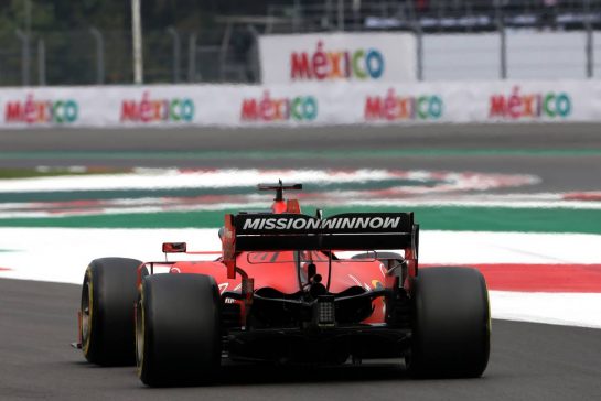 Sebastian Vettel (GER), Scuderia Ferrari 
25.10.2019. Formula 1 World Championship, Rd 18, Mexican Grand Prix, Mexico City, Mexico, Practice Day.
- www.xpbimages.com, EMail: requests@xpbimages.com © Copyright: Charniaux / XPB Images