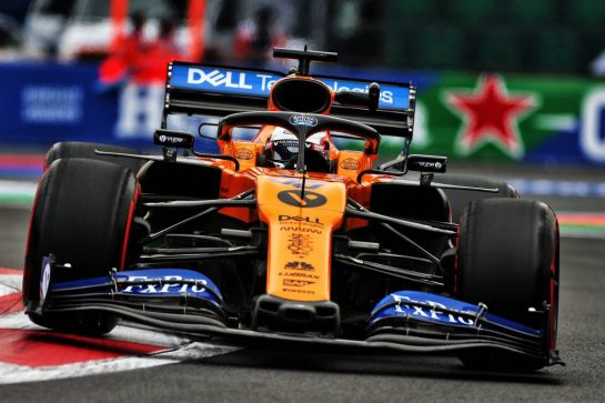 Carlos Sainz Jr (ESP) McLaren MCL34.
25.10.2019. Formula 1 World Championship, Rd 18, Mexican Grand Prix, Mexico City, Mexico, Practice Day.
- www.xpbimages.com, EMail: requests@xpbimages.com © Copyright: Moy / XPB Images