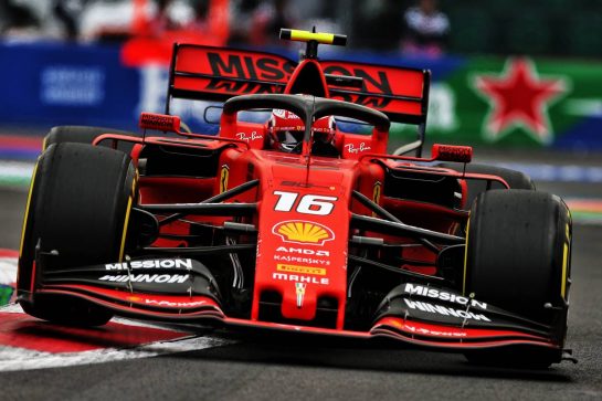Charles Leclerc (MON) Ferrari SF90.
25.10.2019. Formula 1 World Championship, Rd 18, Mexican Grand Prix, Mexico City, Mexico, Practice Day.
- www.xpbimages.com, EMail: requests@xpbimages.com © Copyright: Moy / XPB Images