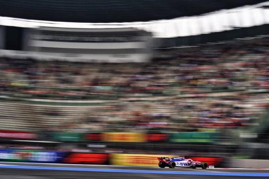 Lance Stroll (CDN) Racing Point F1 Team RP19.
25.10.2019. Formula 1 World Championship, Rd 18, Mexican Grand Prix, Mexico City, Mexico, Practice Day.
- www.xpbimages.com, EMail: requests@xpbimages.com © Copyright: Dungan / XPB Images