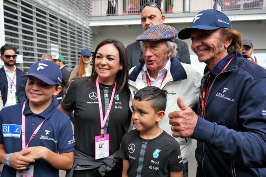 Jackie Stewart (GBR) and Emerson Fittipaldi (BRA).
25.10.2019. Formula 1 World Championship, Rd 18, Mexican Grand Prix, Mexico City, Mexico, Practice Day.
- www.xpbimages.com, EMail: requests@xpbimages.com © Copyright: Moy / XPB Images
