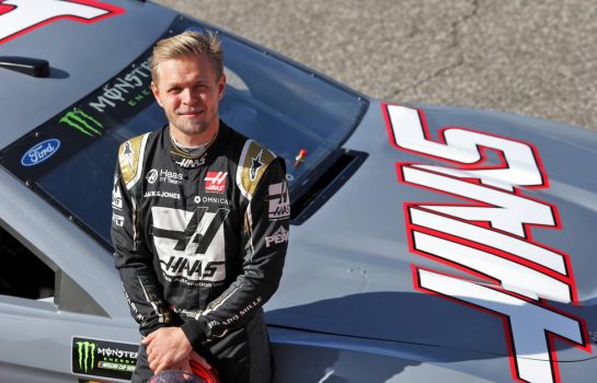 Kevin Magnussen (DEN) Haas F1 Team - Haas NASCAR.
31.10.2019. Formula 1 World Championship, Rd 19, United States Grand Prix, Austin, Texas, USA, Preparation Day.
 - www.xpbimages.com, EMail: requests@xpbimages.com © Copyright: Bearne / XPB Images