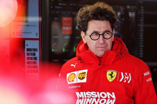 Mattia Binotto (ITA) Ferrari Team Principal.
01.11.2019. Formula 1 World Championship, Rd 19, United States Grand Prix, Austin, Texas, USA, Practice Day.
- www.xpbimages.com, EMail: requests@xpbimages.com © Copyright: Batchelor / XPB Images