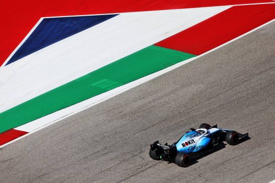 Nicholas Latifi (CDN) Williams Racing FW42 Test and Development Driver.
01.11.2019. Formula 1 World Championship, Rd 19, United States Grand Prix, Austin, Texas, USA, Practice Day.
- www.xpbimages.com, EMail: requests@xpbimages.com © Copyright: Moy / XPB Images
