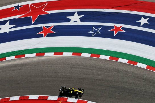 Nico Hulkenberg (GER) Renault F1 Team RS19.
01.11.2019. Formula 1 World Championship, Rd 19, United States Grand Prix, Austin, Texas, USA, Practice Day.
- www.xpbimages.com, EMail: requests@xpbimages.com © Copyright: Moy / XPB Images