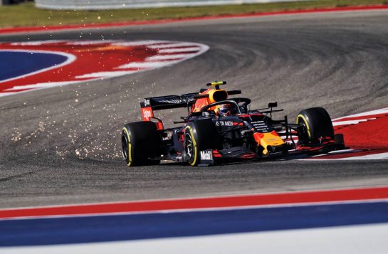 Alexander Albon (THA) Red Bull Racing RB15.
01.11.2019. Formula 1 World Championship, Rd 19, United States Grand Prix, Austin, Texas, USA, Practice Day.
- www.xpbimages.com, EMail: requests@xpbimages.com © Copyright: Dungan / XPB Images