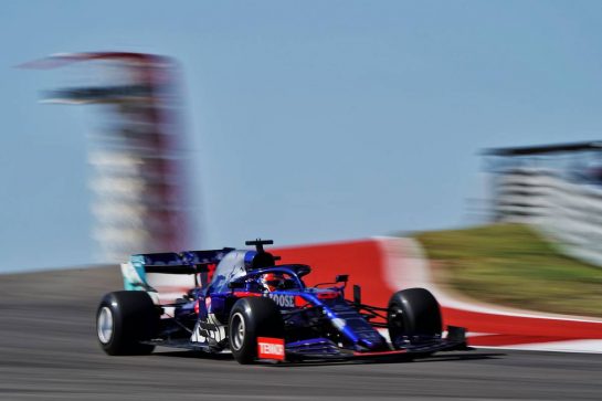 Daniil Kvyat (RUS) Scuderia Toro Rosso STR14.
01.11.2019. Formula 1 World Championship, Rd 19, United States Grand Prix, Austin, Texas, USA, Practice Day.
- www.xpbimages.com, EMail: requests@xpbimages.com © Copyright: Dungan / XPB Images
