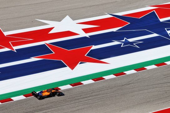 Lando Norris (GBR) McLaren MCL34.
01.11.2019. Formula 1 World Championship, Rd 19, United States Grand Prix, Austin, Texas, USA, Practice Day.
- www.xpbimages.com, EMail: requests@xpbimages.com © Copyright: Moy / XPB Images