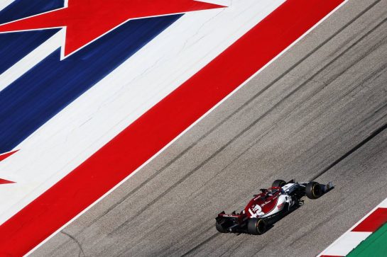 Kimi Raikkonen (FIN) Alfa Romeo Racing C38.
01.11.2019. Formula 1 World Championship, Rd 19, United States Grand Prix, Austin, Texas, USA, Practice Day.
- www.xpbimages.com, EMail: requests@xpbimages.com © Copyright: Moy / XPB Images
