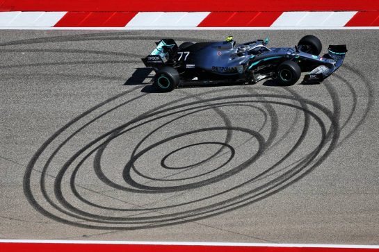 Valtteri Bottas (FIN) Mercedes AMG F1 W10.
01.11.2019. Formula 1 World Championship, Rd 19, United States Grand Prix, Austin, Texas, USA, Practice Day.
- www.xpbimages.com, EMail: requests@xpbimages.com © Copyright: Moy / XPB Images