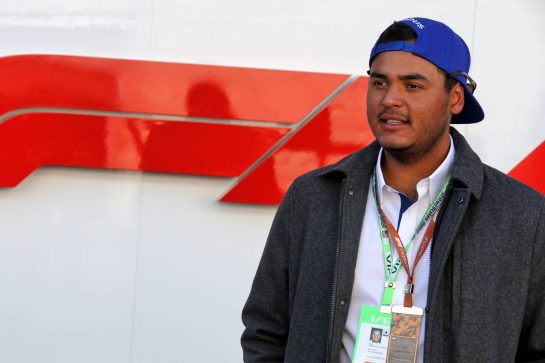 Sebastian Munoz (COL) Professional Golf Player.
01.11.2019. Formula 1 World Championship, Rd 19, United States Grand Prix, Austin, Texas, USA, Practice Day.
- www.xpbimages.com, EMail: requests@xpbimages.com © Copyright: Batchelor / XPB Images