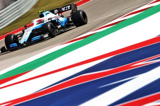 Robert Kubica (POL) Williams Racing FW42.
01.11.2019. Formula 1 World Championship, Rd 19, United States Grand Prix, Austin, Texas, USA, Practice Day.
- www.xpbimages.com, EMail: requests@xpbimages.com © Copyright: Bearne / XPB Images